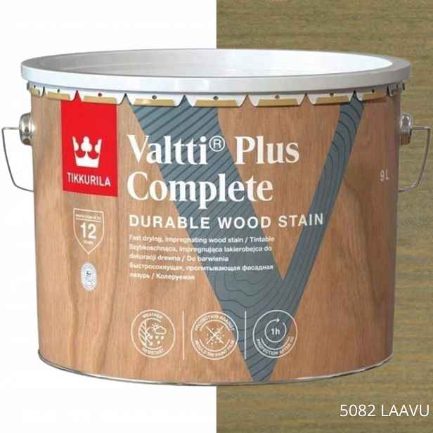 Tikkurila Lakovací Hmota Valtti Plus Complete 9L Barva 5082 Laavu