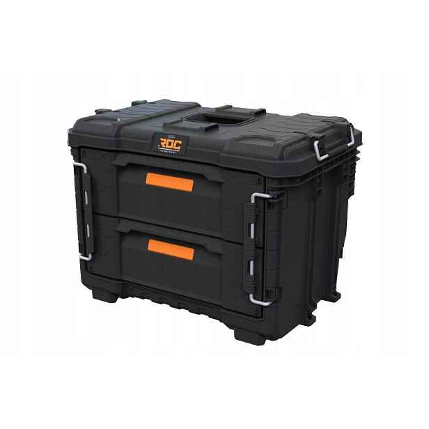 XL Bedna na nářadí se 2 zásuvkami Keter Roc Pro Gear 2.0