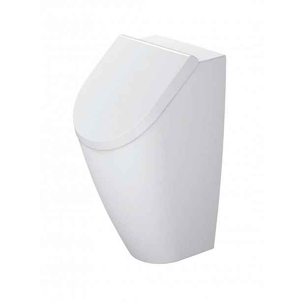 Duravit ME by Starck - Pisoár, zadní přívod vody, Rimless, DuraShield, bílá 281230AA00