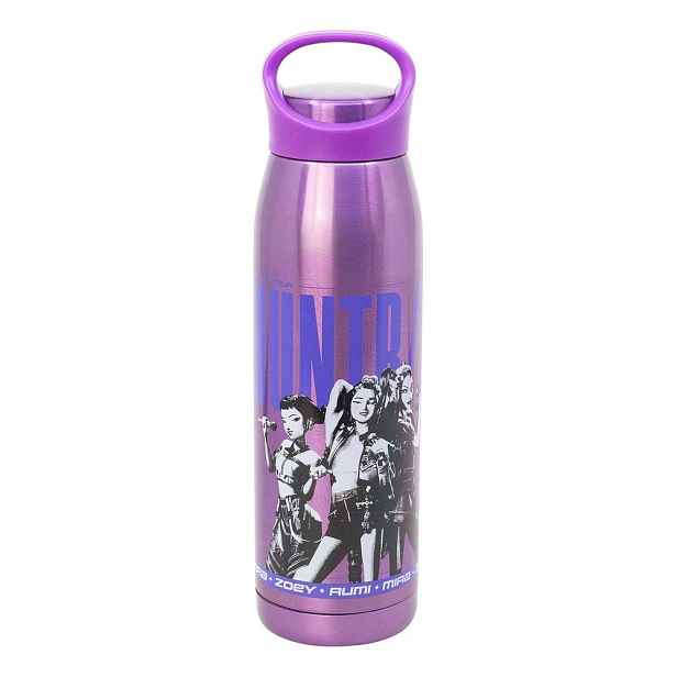 Fialová nerezová dětská termoska 665 ml K-Pop Demon Hunters – STOR