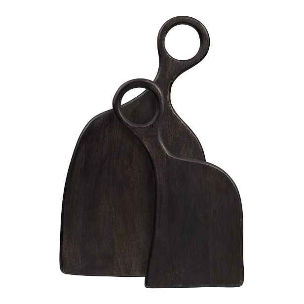 Servírovací dřevěná prkénka v sadě 2 ks 41 x 21 cm Palani – House Nordic