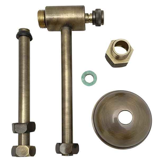 Kerasan Připojovací sada k horní nádržce Retro, Waldorf, bronz