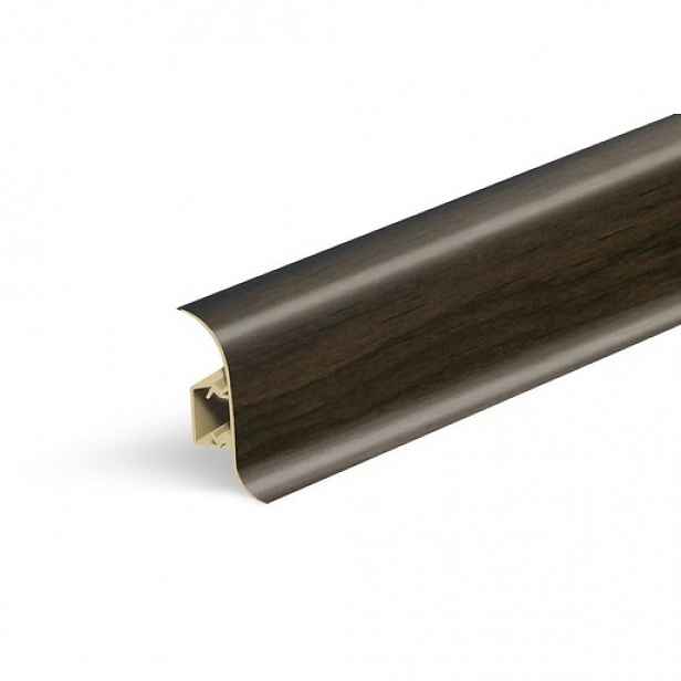 Lišta soklová Naturel wenge , PVC délka 250 cm, výška hrany 56 mm, NATNGF024