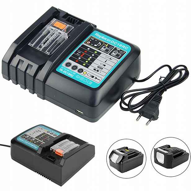 Pro Makita DC18RC Nabíječka Li-ion 14.4V-18V Rychlá