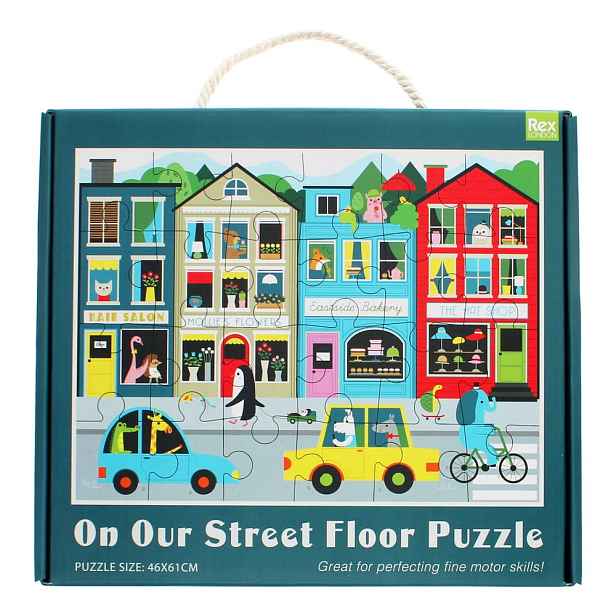 Puzzle (počet dílků 24) On Our Street – Rex London