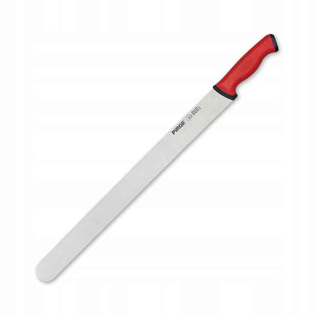 Řeznický nůž na döner kebab 500 mm červený , Pirge Duo Butcher