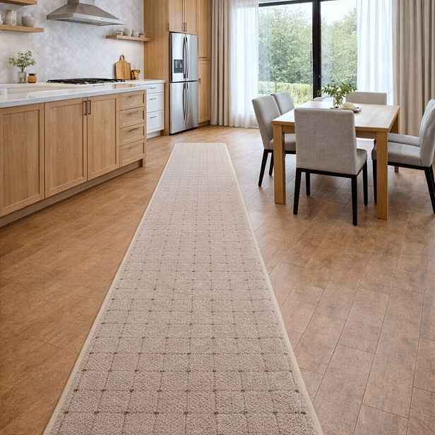 Běhoun na míru Udinese béžový new, šíře 80 cm, béžová, chodba / předsíň, Condor Carpets