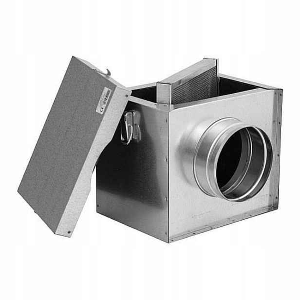Izolovaná filtrační skříňka fi 150 mm Filtr Dgp Darco Pozinkovaná