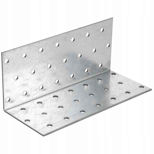 Tesařský spojovací montážní úhelník 60x60x140 x 2 mm KM21 50 Ks