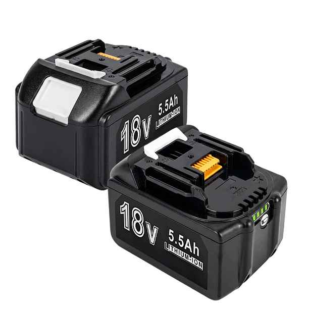 Akumulátor 18V 5.5Ah 2 ks náhradní pro Makita Li-Ion BL1850, BL1860, Lxt