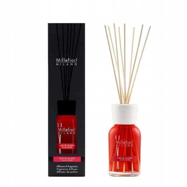 difuzér 250 ml Millefiori Milano Mela&cannella skořice jablko