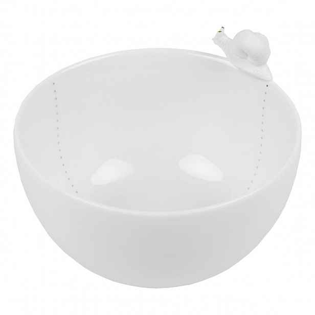 Räder Bílá porcelánová miska SLUG