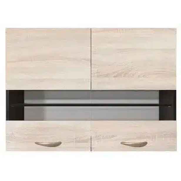 BRW Kuchyňská skříňka Junona Line G2W/80/57 dvířka Dub sonoma/korpus wenge