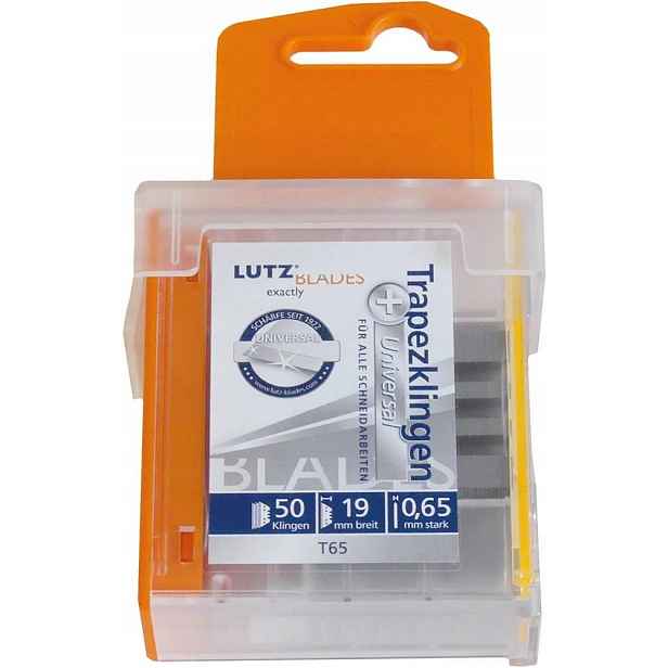 Trapézová čepel standardní 0,65 mm, 50 ks v balení Lu