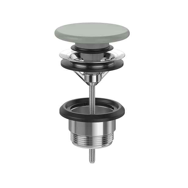 Villeroy & Boch - Umyvadlová výpusť, Push-Open, CeramicPlus, Morning Green 681700R8