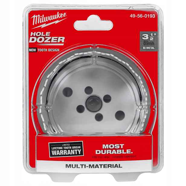 Korunkový Vrták na kovové dřevo 89 mm Milwaukee bimetalová Hole Dozer
