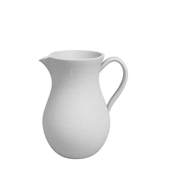 Bílá keramická ručně vyrobená váza (výška 30 cm) Harmonia – Artevasi