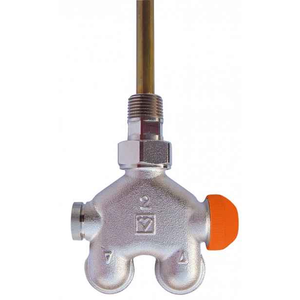 Herz Čtyřcestný Ventil VUA-40 1/2"-3/4" s úhlovou krytkou pro žebříky
