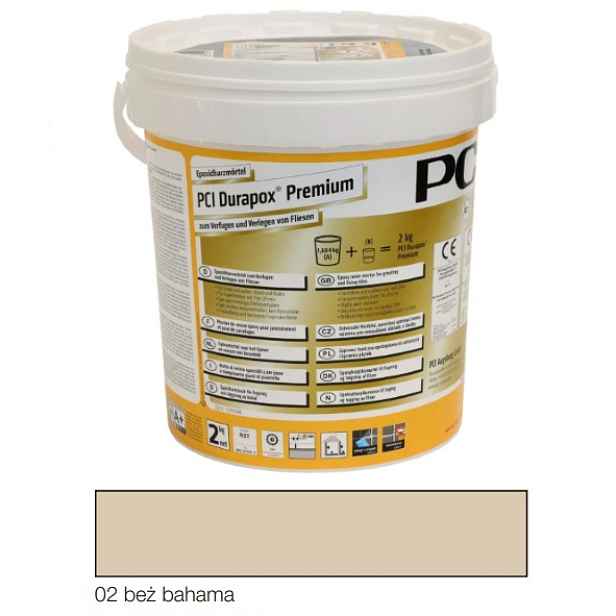 Pci Durapox Premium epoxidová spárovací hmota č. 02 béžová bahama 2 kg