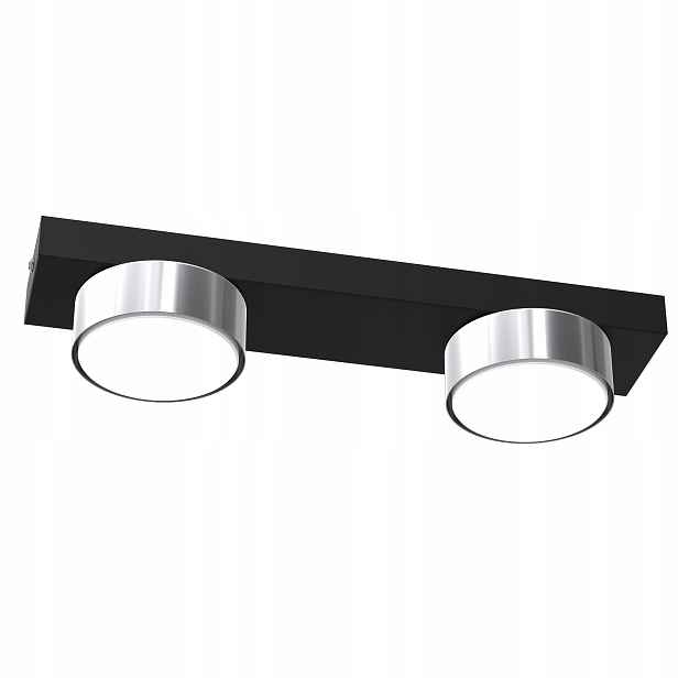Stropní Svítidlo Stropní Svítidlo Led Loft GX53 Černý Chrom Do Obývacího Pokoje