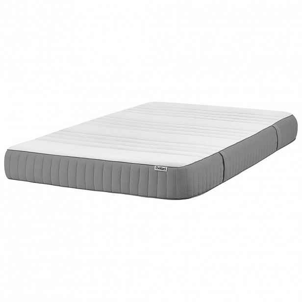 Beliani MATRACE S PAMĚŤOVOU PĚNOU H2/3 Střední 120/200 cm Whisper