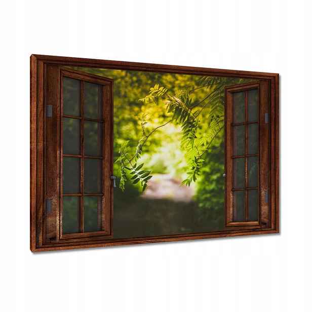 Obrazy 90x60 Zelené listy Listy