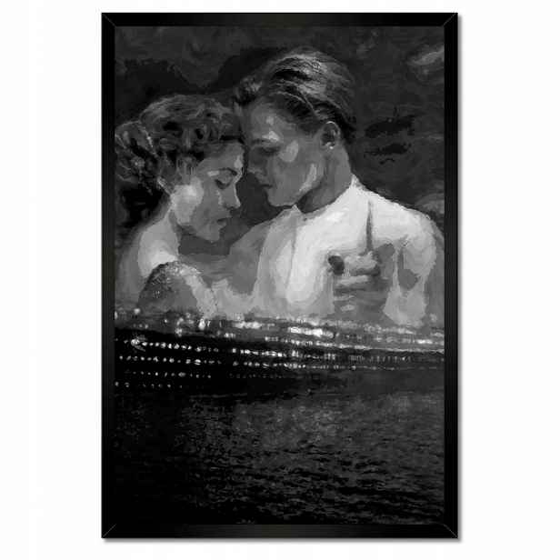 Plakáty v rámu 40x60 Titanic Černobílé