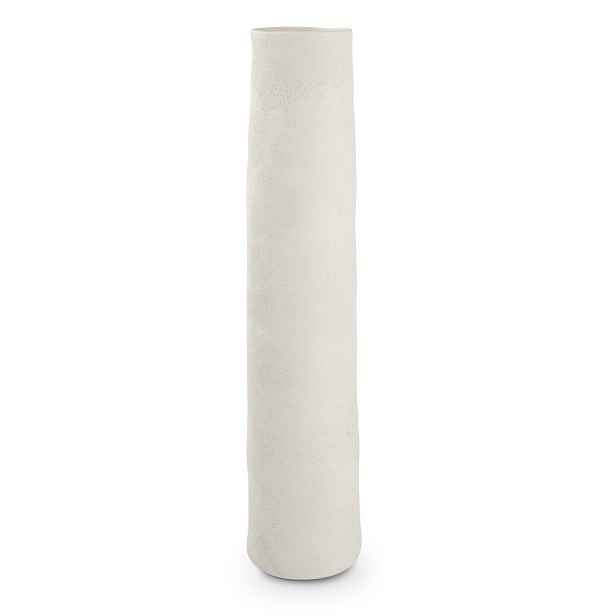 Bílá keramická vysoká váza (výška 50 cm) Cone – S|P Collection