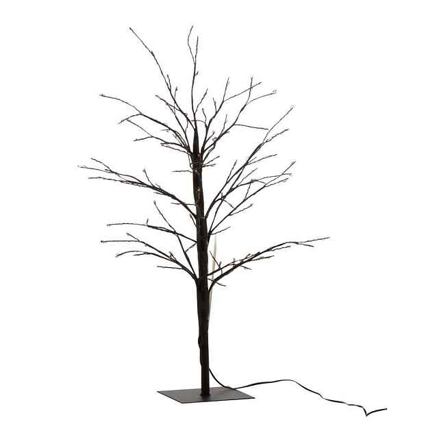 Dekorace černý svítící stromeček Tree Bare Led S - Ø 20*57 cm J-Line by Jolipa