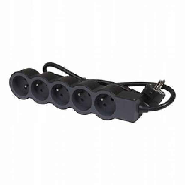 Prodlužovací Kabel 5X2P+Z 3M Legrand 049493 Černý