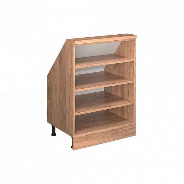 Vicco SKŘÍŇ POD ŠIKMOU STŘECHU Rion Bílá 60 x 81.6 cm se 4 přihrádkami
