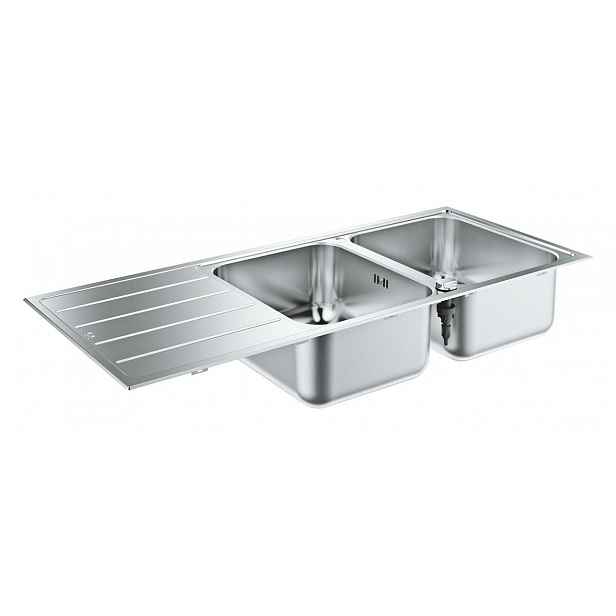 Dřez Grohe K500 nerez ocel, kartáčovaná 31588SD1