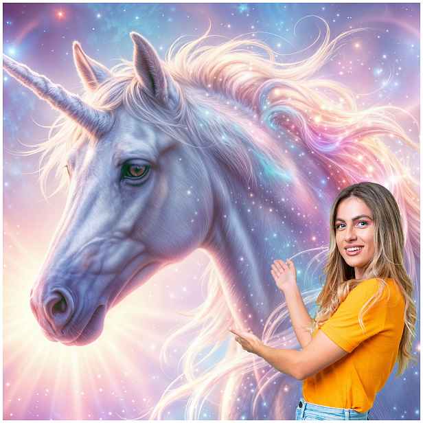 Fototapeta Pro Děti Kouzelný jednorožec růžový 588x280 DD08F
