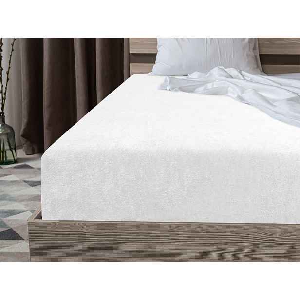 Froté prostěradlo EXCLUSIVE bílé 200x220 cm