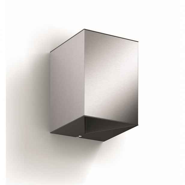 Philips 17358/47/P0 Cistus Venkovní nástěnné LED svítidlo 14 cm, stříbrná