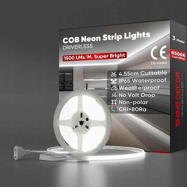 Shine Decor Cob Led pásek 3 m