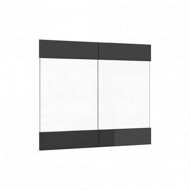 Vicco KUCHYŇSKÁ DVÍŘKA R-Line Antracitový vysoký lesk 79.2 x 59 cm nábytková čela pro závěsnou vitrínu