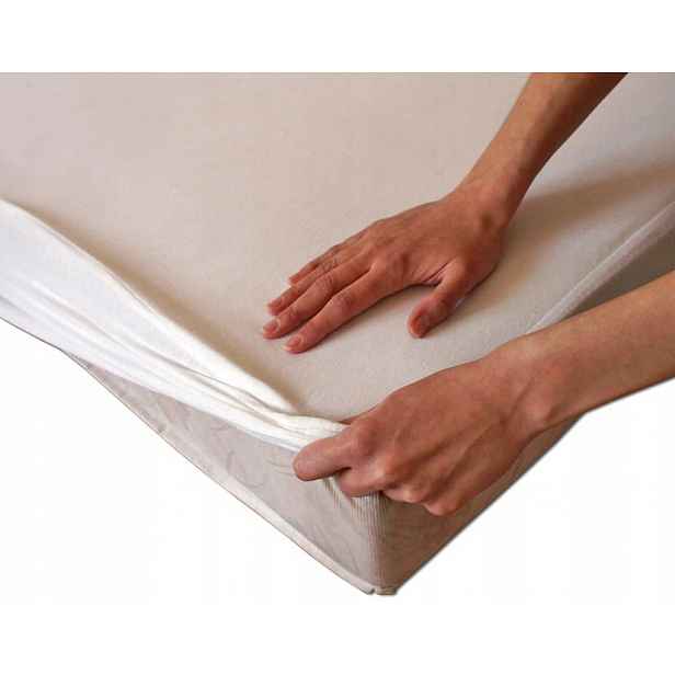 Ochranné prostěradlo s gumičkou 200x220 bílé