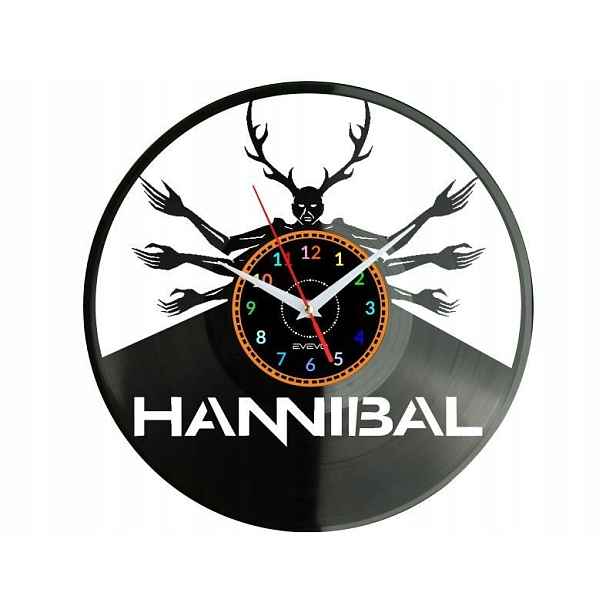 Hanibal Dárek Originální dekorace do domu Hodiny z vinylové desky