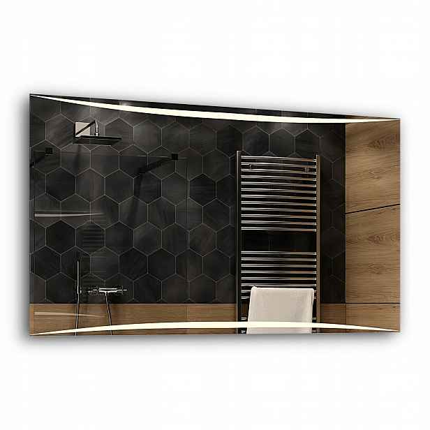 Zrcadlo Led osvětlené Neutrální Vilnius 100x90 cm