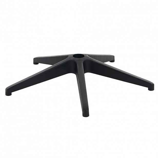 MCW KŘÍŽOVÁ NOHA 60 CM, OTVOR Ø 5 CM, černá