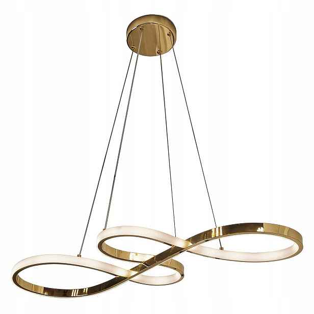 Závěsná Led lampa Infania Zlatá 36 W LP-1670/1P Light Prestige