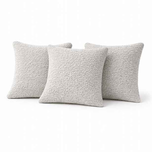 Sada 3 kusů dekoračních povlaků na polštáře 40 cm x 40 cm, sada 3 ks