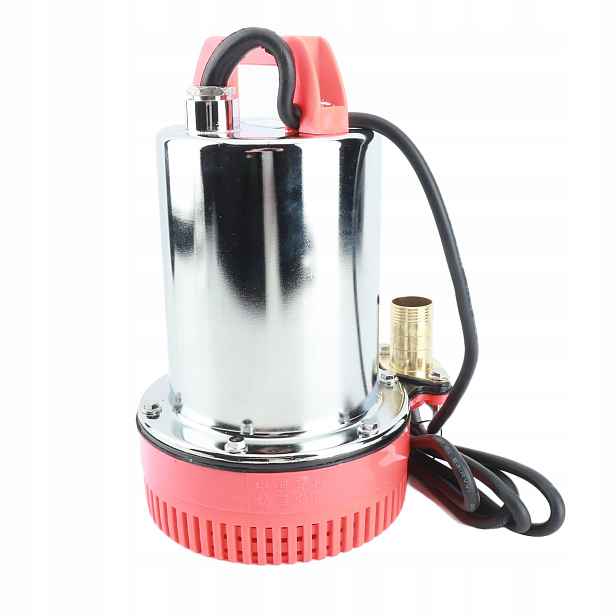 Čerpadlo Na Čistou Špinavou Vodu Ponorné Sítko Septik 12 V 280 W 8 M/h