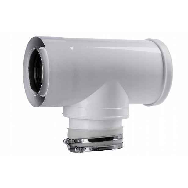 T-rozdělovač 80/125 Vt pro kotle Vaillant Spiroflex