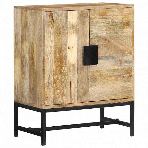 vidaXL Příborník 60 x 35 x 75 cm masivní mangovníkové dřevo
