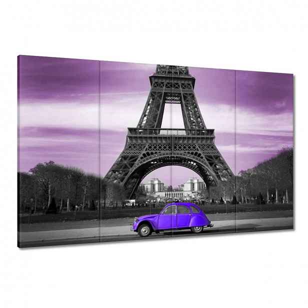 Obrazy 120x80 Fialové nebe