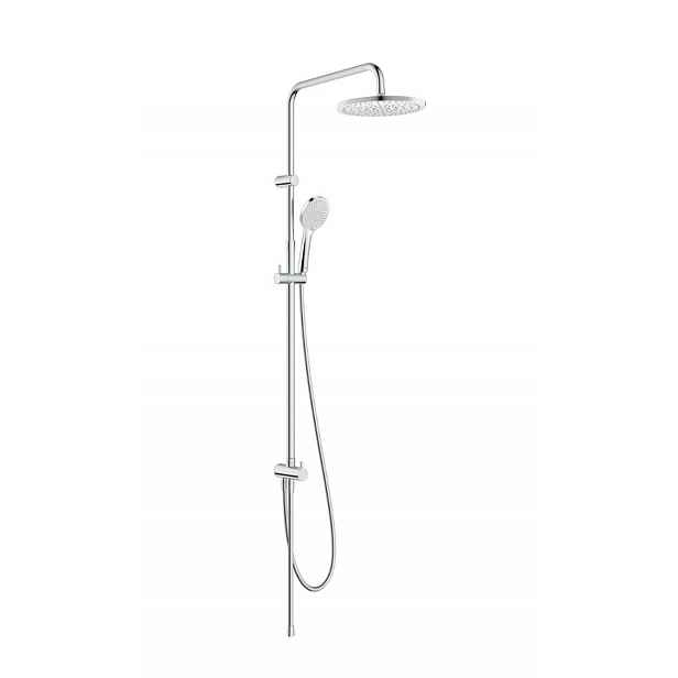 Duravit - Sprchový set bez baterie, průměr 25 cm, chrom UV4322002010