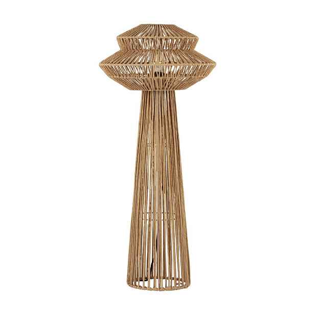 Provazová stojací lampa v přírodní barvě (výška 90,5 cm) Nua – Nova Luce