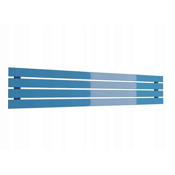 Dekorativní radiátor horizontální 30x120 Modrý